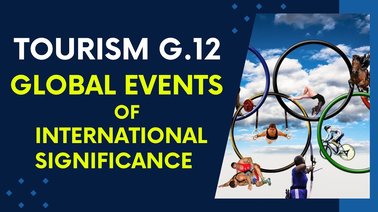 TOURISM GRADE 12 2024, GLOBAL EVENTS: Global events of international significance:THUNDEREDUC