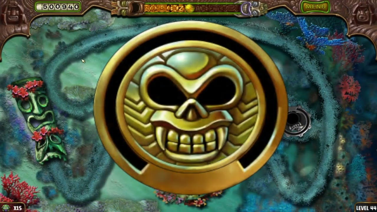 Zuma Revenge уровень 41-50 и битва с боссом
