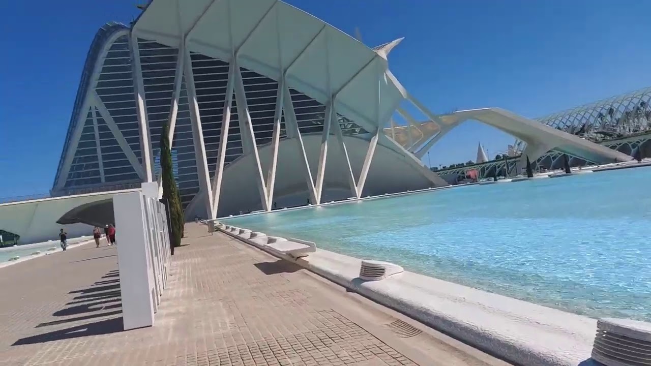 مدينة الفنون والعلوم  #valencia #parqueurbano