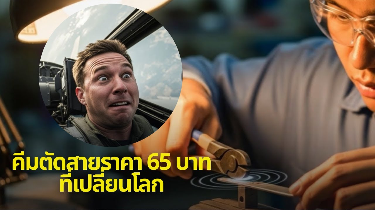 วิศวกรอเมริกันเรียนรู้บทเรียนจากหนุ่มไทย คีมตัดสายราคา 65 บาทที่เปลี่ยนโลก