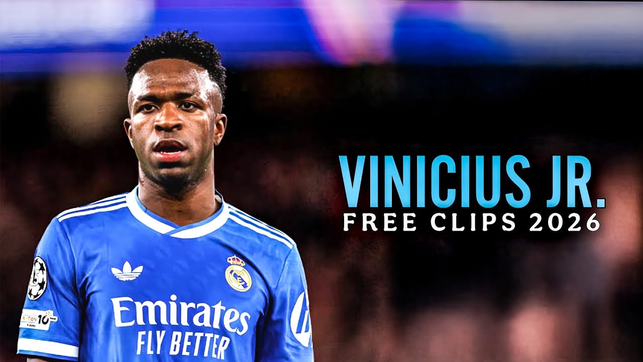 Vinicius Jr 2026 &bull; Free Clips For Edits &bull; Free Scene Pack &bull; No Watermark 1080p | D74 Edits 2.0
