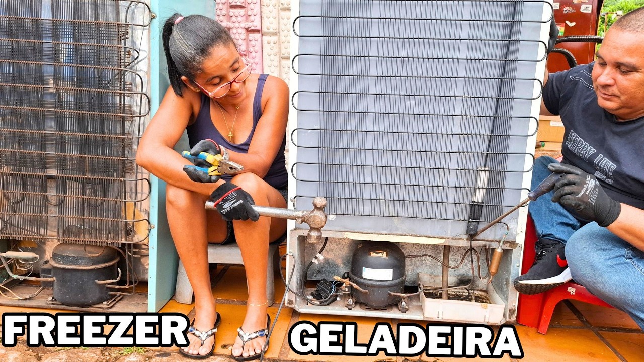 GARIMPO | QUEM TEM MAIS METAL FINO FREEZER OU GELADEIRA?