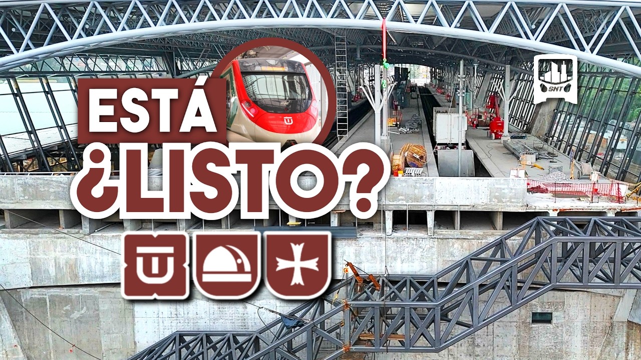 ¡Así se ve el Tren Interurbano de Observatorio a 2 meses de su conclusión! | Noviembre 2025
