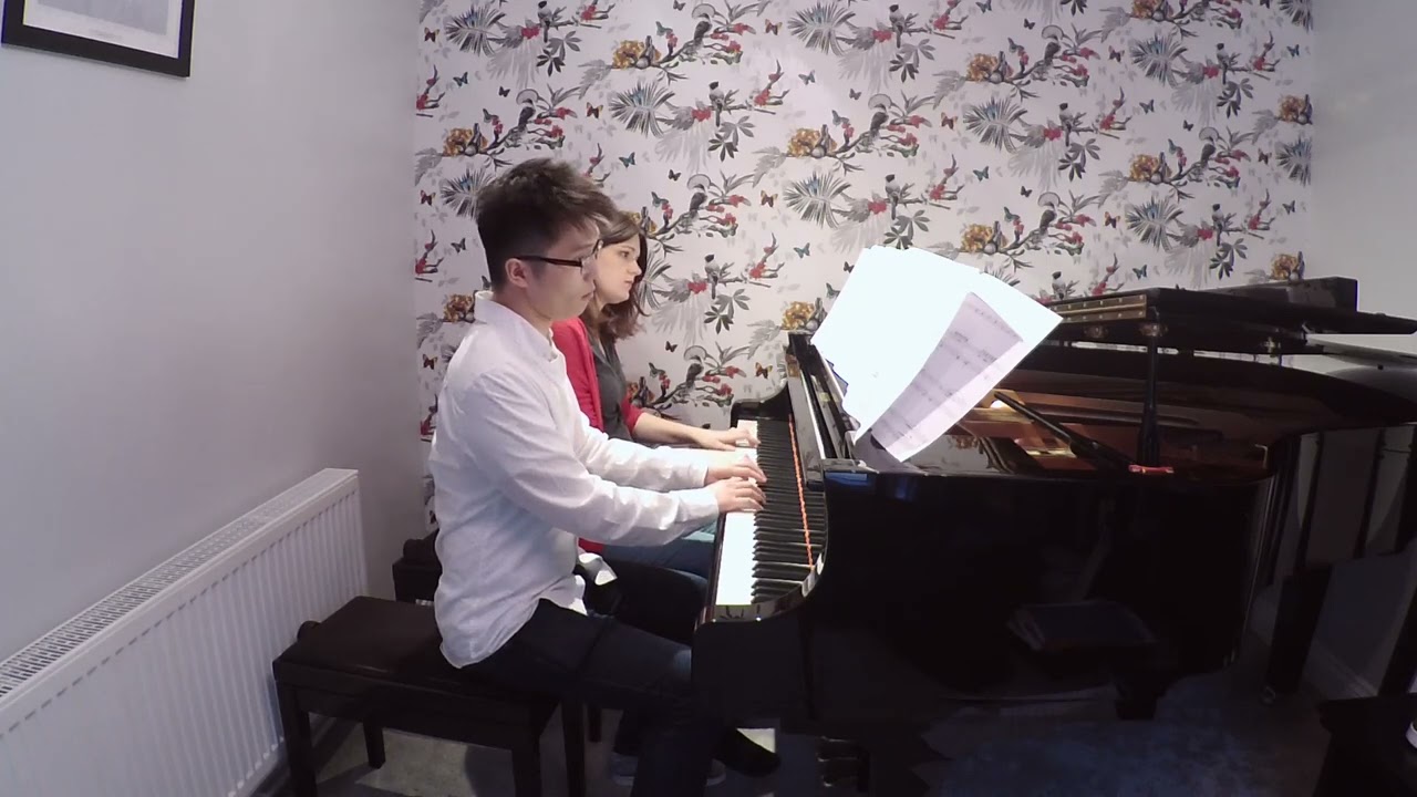 Martha Mier - Rambunctious Rag (Piano Duet)