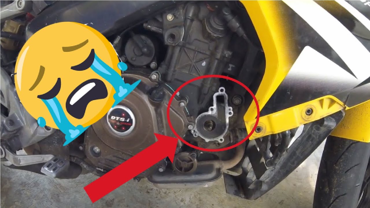 Mi moto pierde nivel de anticongelante | Como cambiar retenes de la bomba de agua | Pulsar RS200