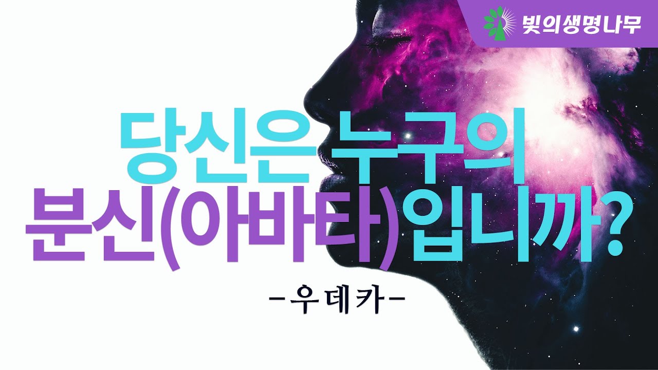 당신은 누구의 분신(아바타)입니까?
