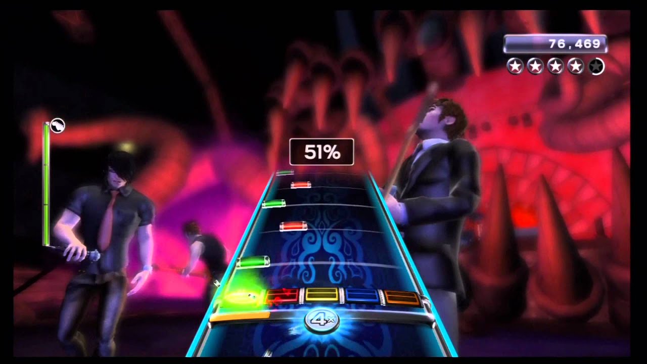 Rock Band 3: Green Day- See The Light 99% Expert Guitar (HD)