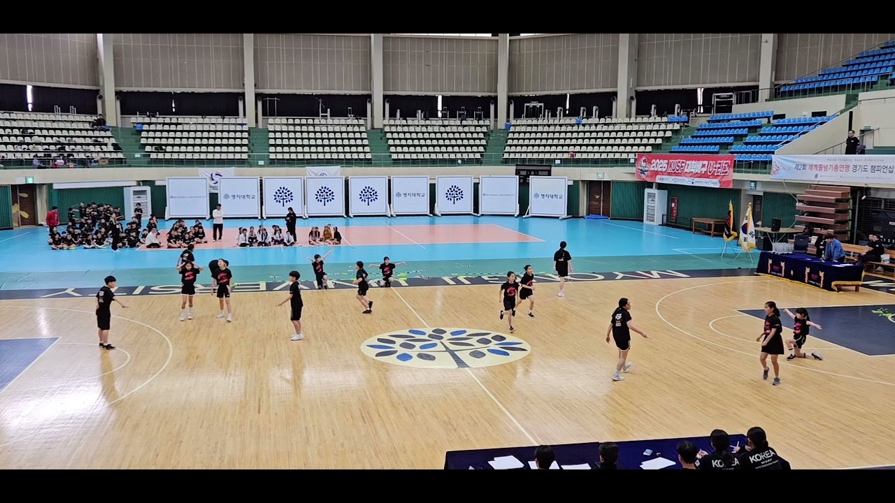 세계줄넘기총연맹 경기도 챔피언십 줄넘기 대회 음악줄넘기 1위