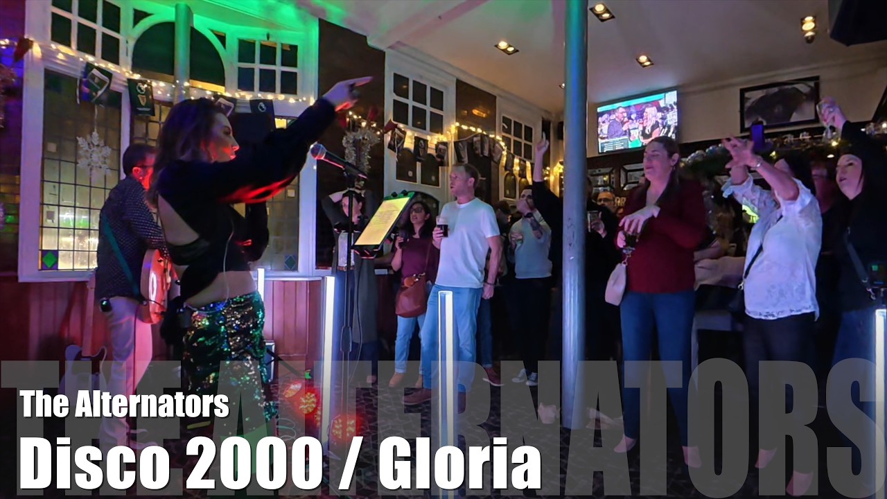 Disco 2000 / Gloria - The Alternators, live