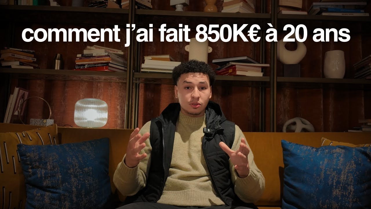 De l'échec scolaire à 850'000€ à 20 ans (mon histoire)