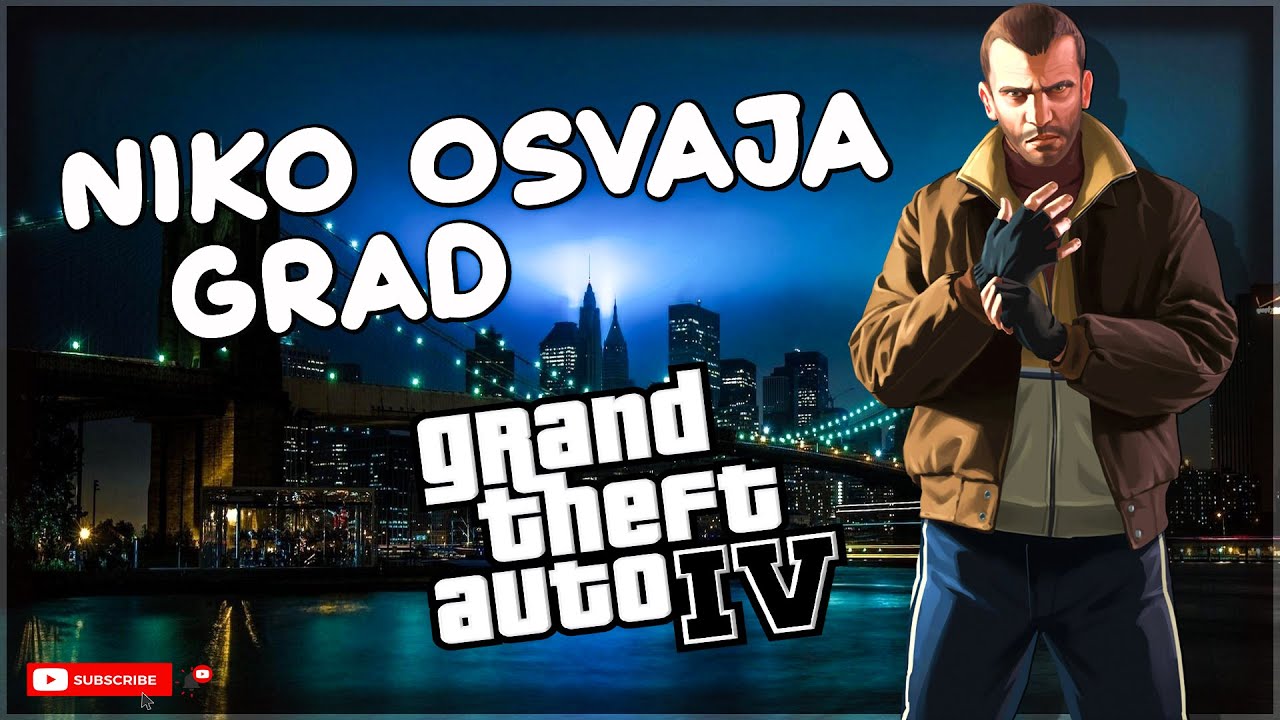 POSTAJEM GLAVNI U GRADU - EP1 *gta 4 sa prevodom*