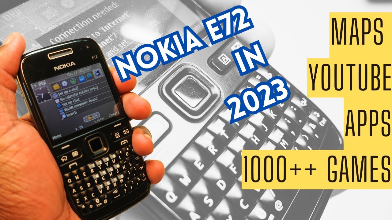 «Взлом» Nokia E72 14 лет спустя: вновь переживите незабываемые ретро-впечатления в 2023 году