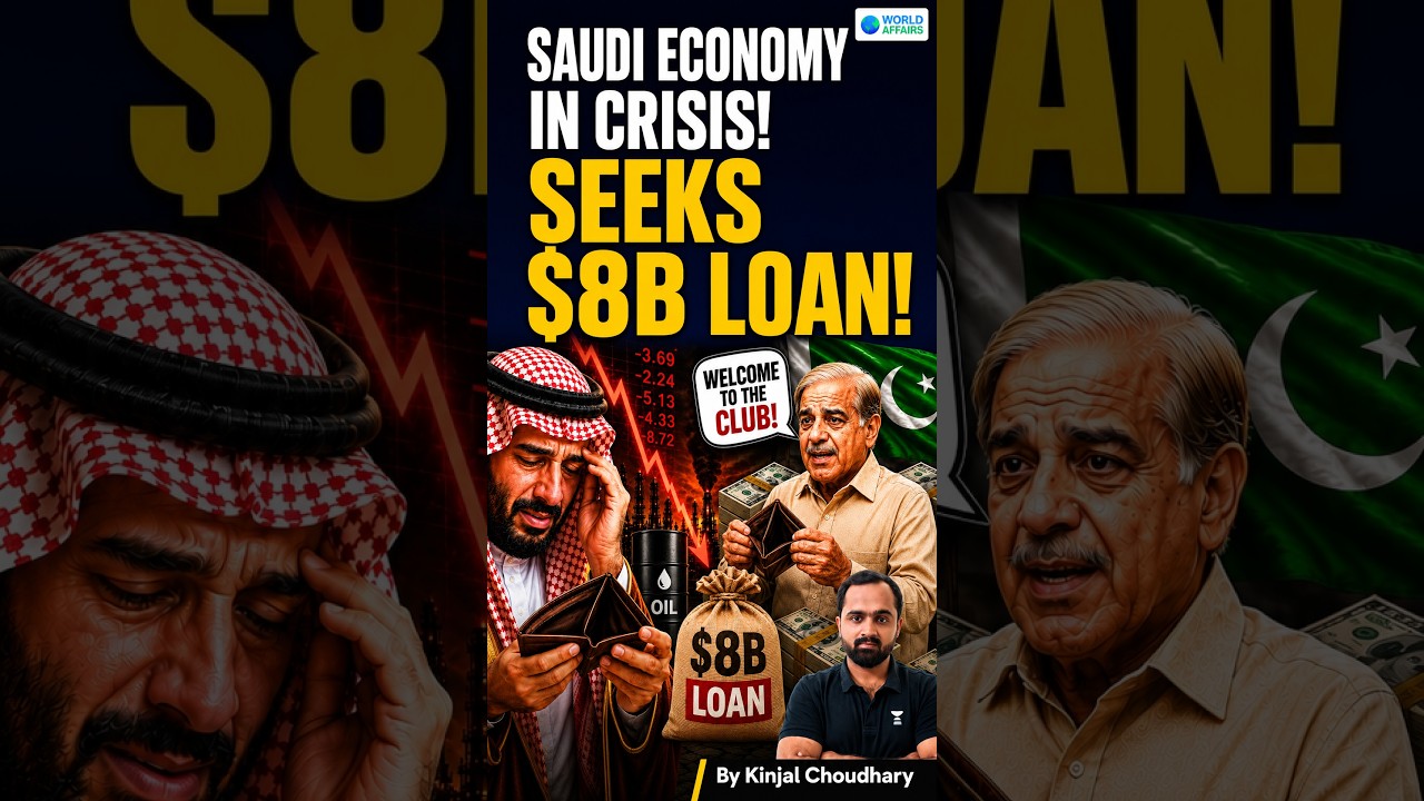 Saudi Arabia in Financial Trouble? $8 Billion Loan Amid Iran War & Oil Crisis