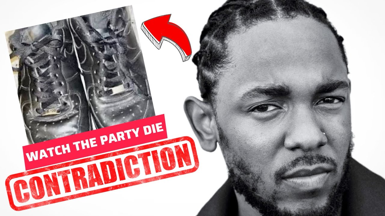 KENDRICK LAMAR IS A WALKING CONTRADICTION WANTS TO WATCH THE PARTY DIE BUT MADE NOT LIKE US!