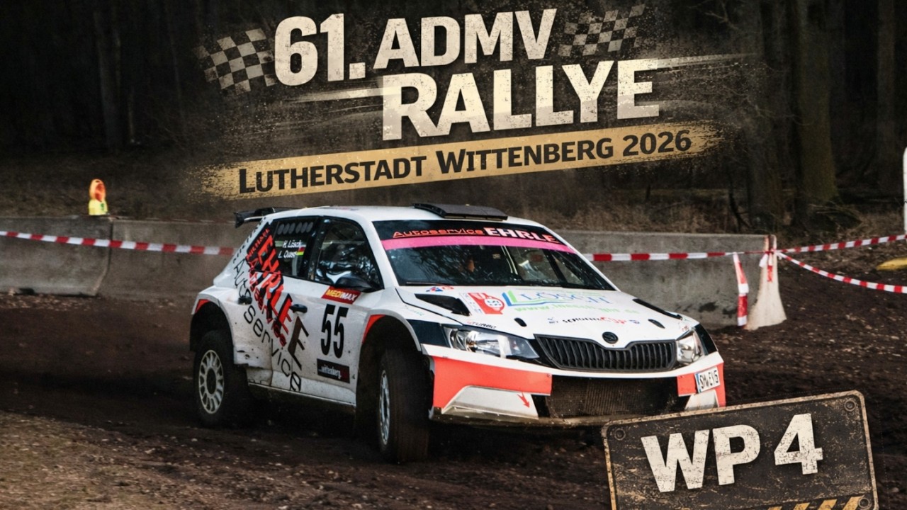 61. ADMV Rallye Lutherstadt Wittenberg 2026 I WP 4 I ACTION I DRIFTS I MISTAKES I 4k