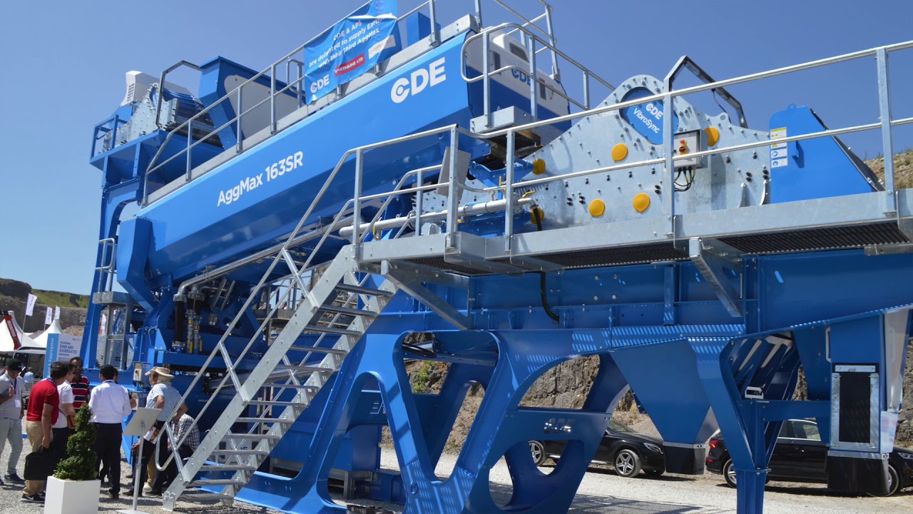CDE launches latest AggMax system at Hillhead 2018