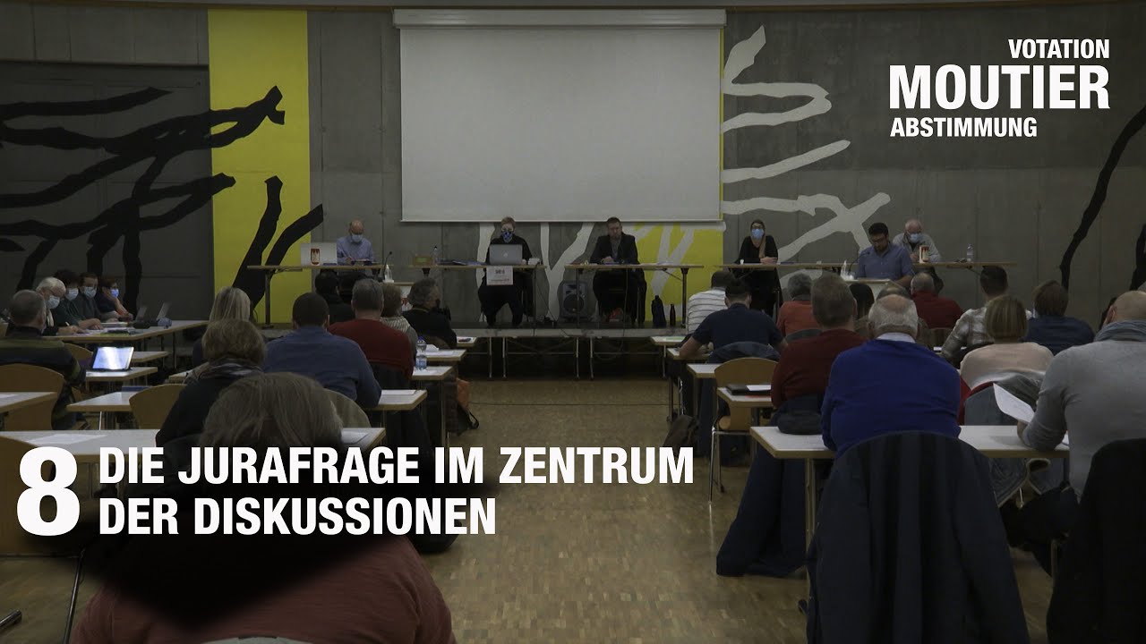 ABSTIMMUNG MOUTIER: Die Jurafrage im Zentrum der Diskussionen / TeleBielingue