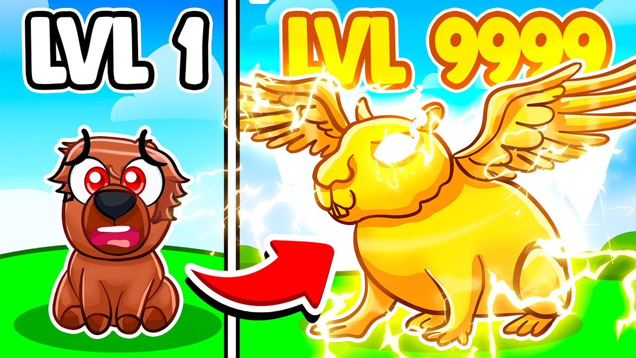 Upgrading Noob To GOD In CAPYBARA Evolution With MY CRAZY FAN GIRLS