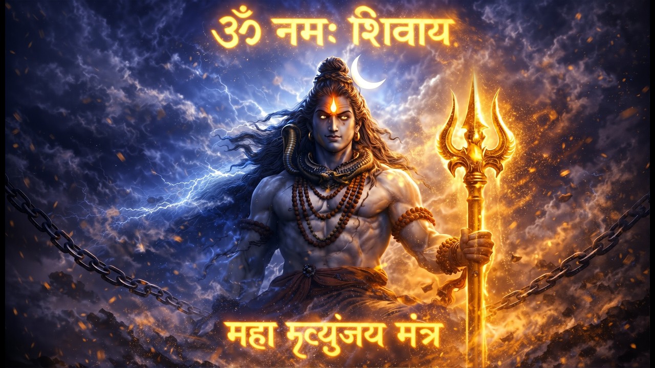 When Life Feels Dark, Chant This… 🕉️ Mrityunjay Shiv Shankar Devotional Rap | Mahadev Will Protect