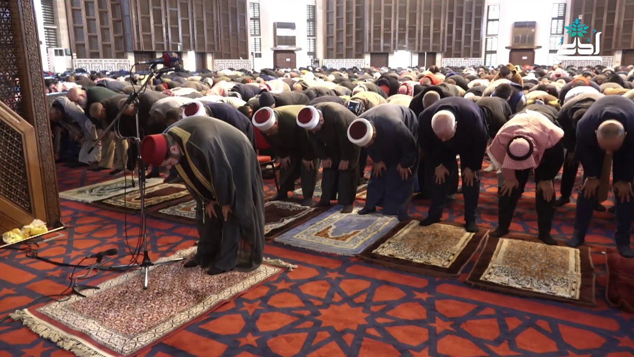 شعائر #صلاة_الجمعة من مسجد الملك المؤسس طيب الله ثراه في العاصمة #عمان 21-3-2025م.