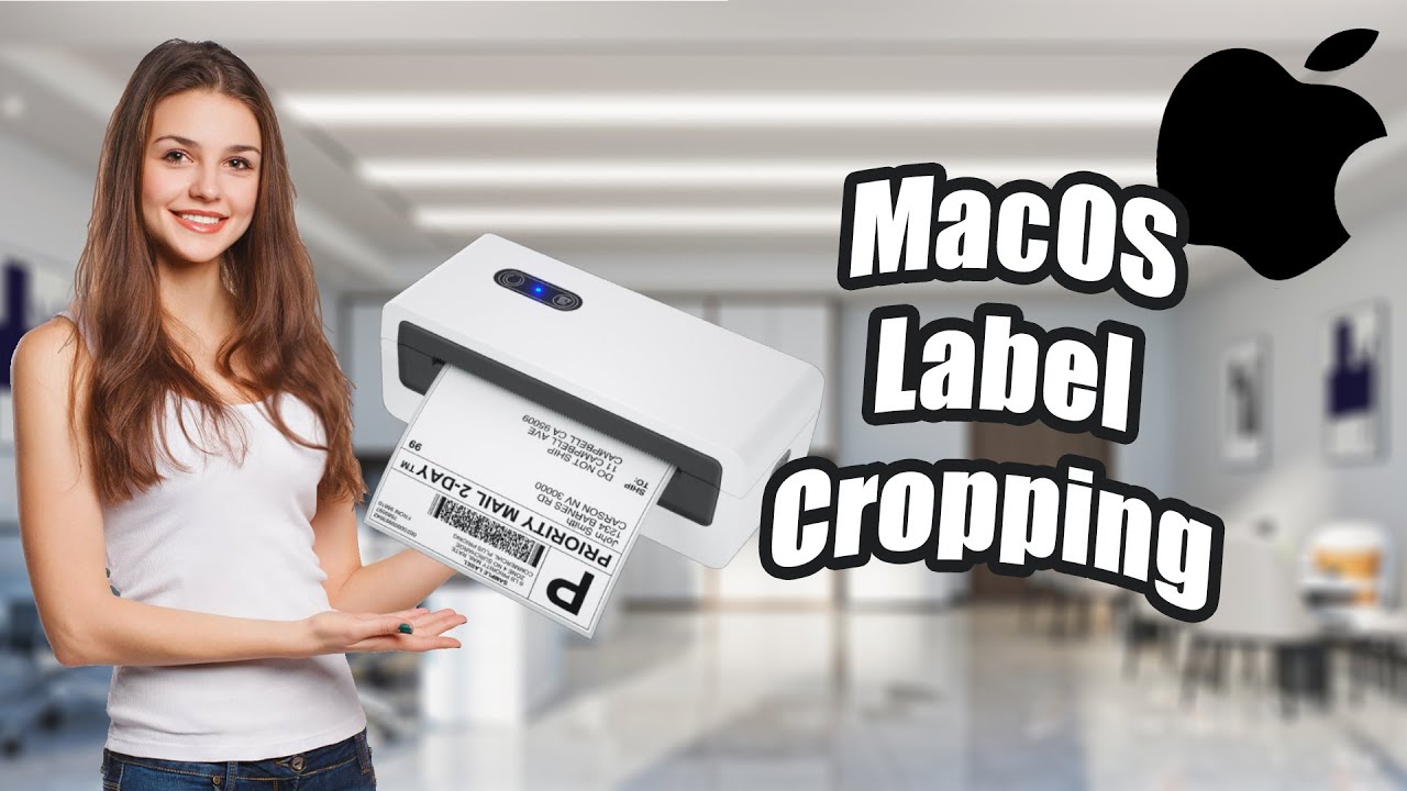 How To Crop & Print 4x6 Inches Labels From A4 Page on MacOS