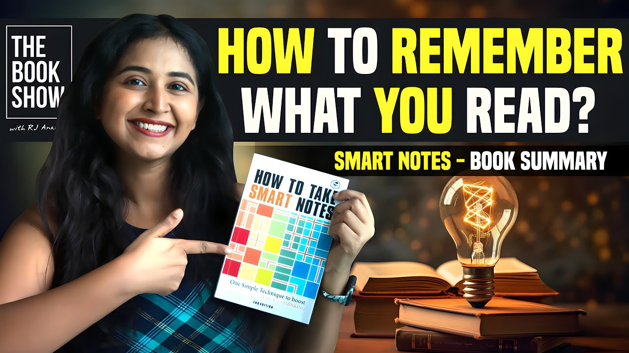 A complete note taking guide! The Book Show ft. RJ Ananthi