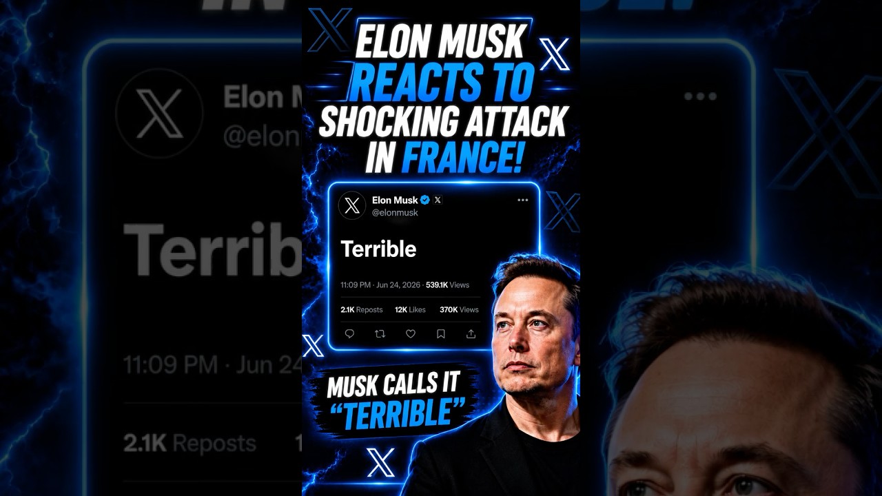 Elon Musk Reacts to Shocking Attack in France