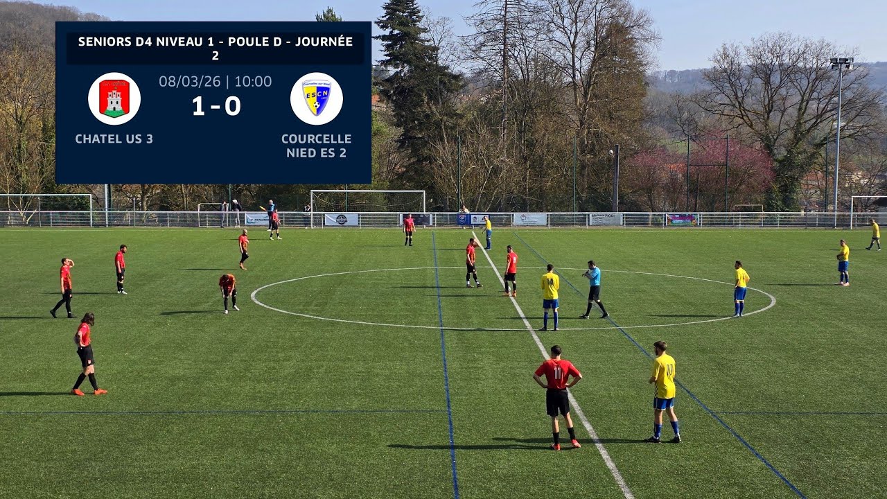 US Châtel 3 vs Courcelle Nied ES 2 ( 1 - 0 )  08-03-2026