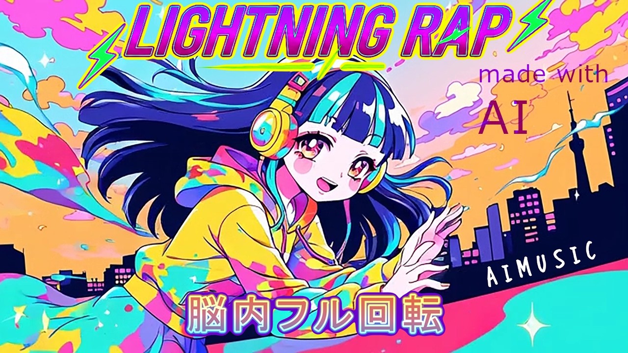 とらネコみぃTigerCatMii - Keep my mind alive! Official Music Video (AI Cyberpunk Rap MV)