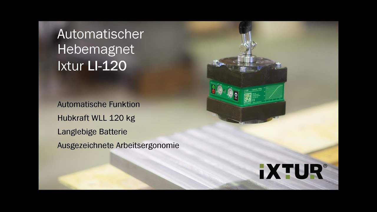Automatischer Hebemagnet Ixtur LI-120