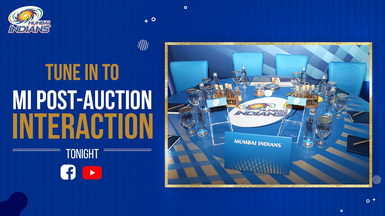MI Post-IPL Auction Press Conference