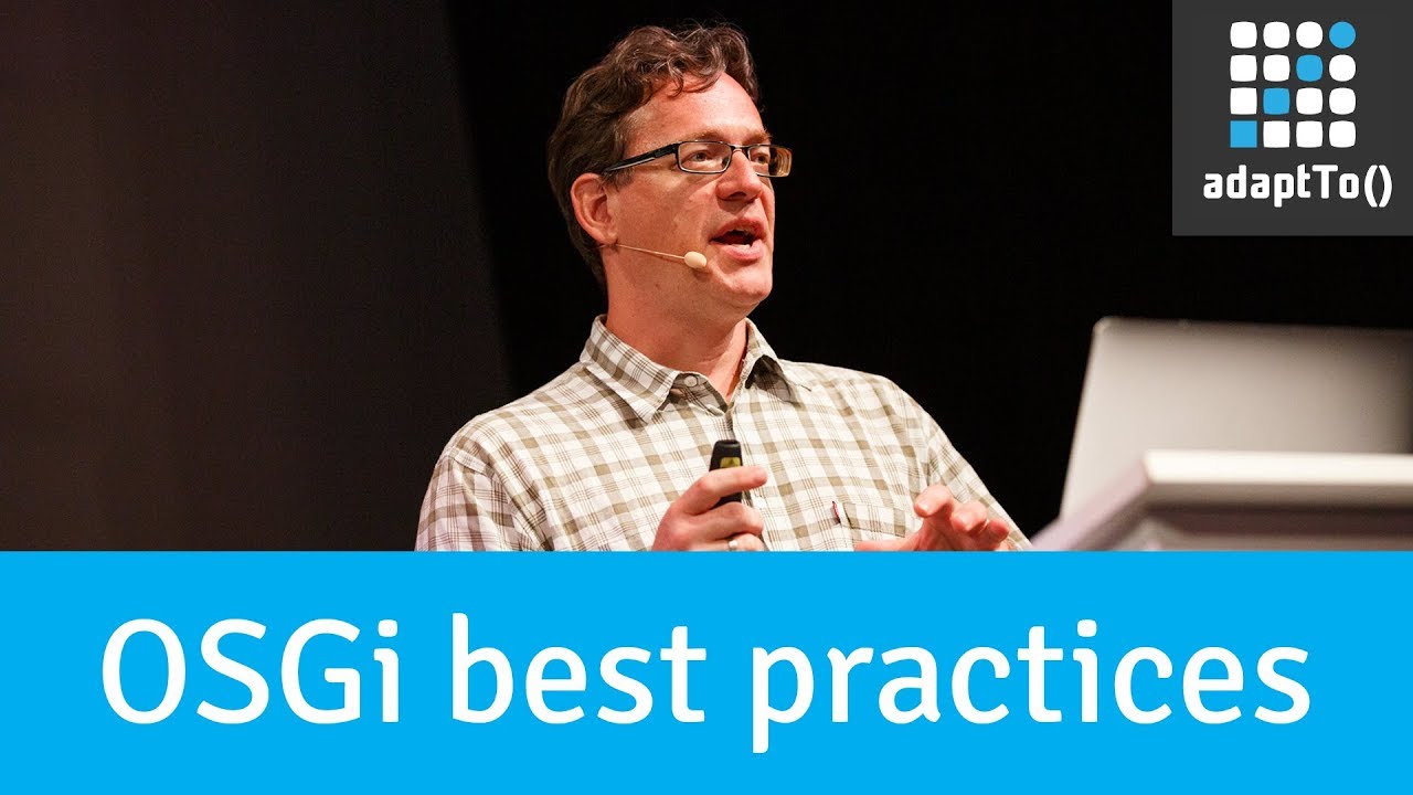 OSGi best practices