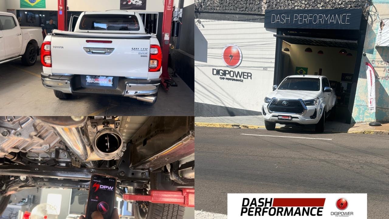 HILUX SRX PLUS ZERO KM C/ STAGE2 +DOWNPIPE+ DIFUSOR ESPECÍFICO +FILTRO ESPORTIVO RS+PONTEIRA LATERAL