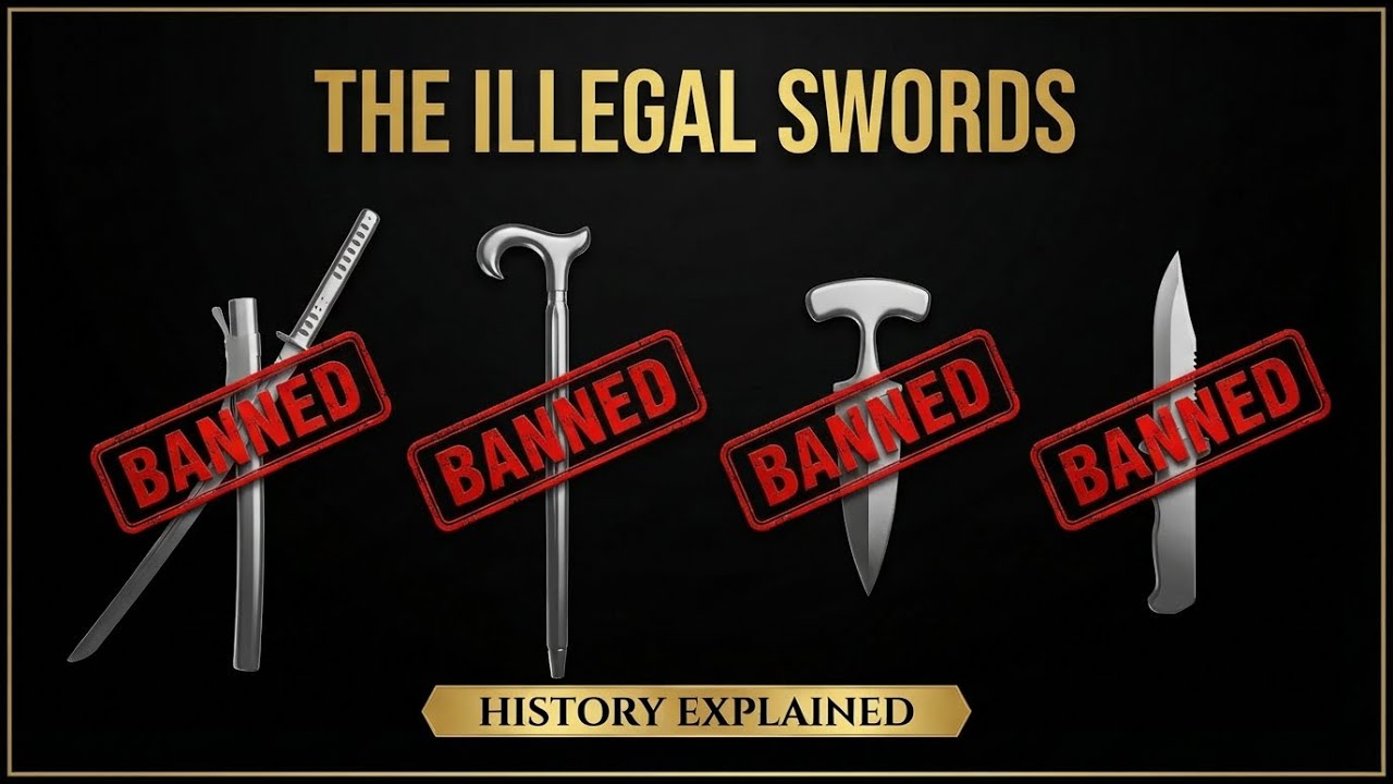 The ILLEGAL Swords That Were Banned Throughout History (And Why Governments Feared Them)