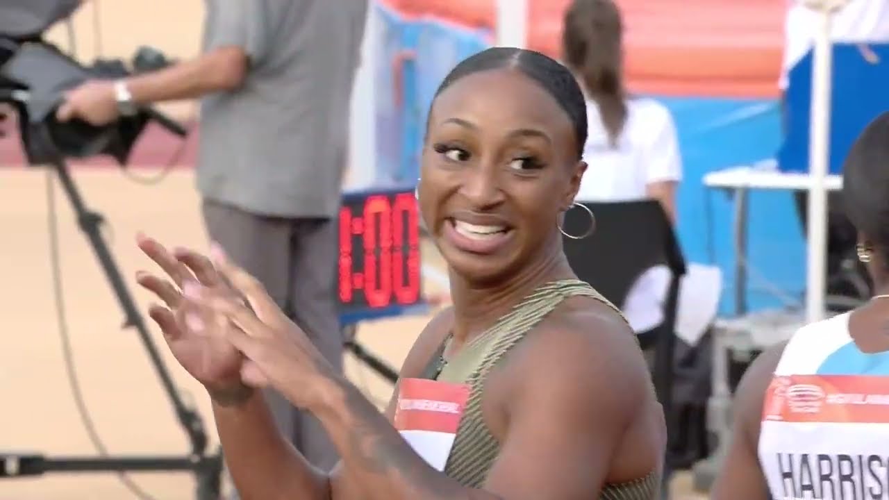 Jasmine Camacho-Quinn Runs 12.27 100m Hurdles 👀