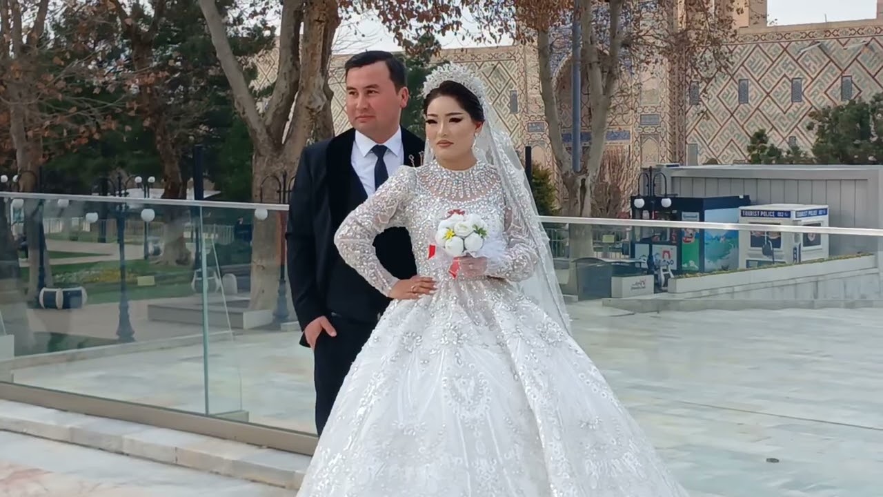Going to Registan Square in Samarkand Uzbekistan / Прогулка на площадь Регистан, Ташкент, Узбекистан