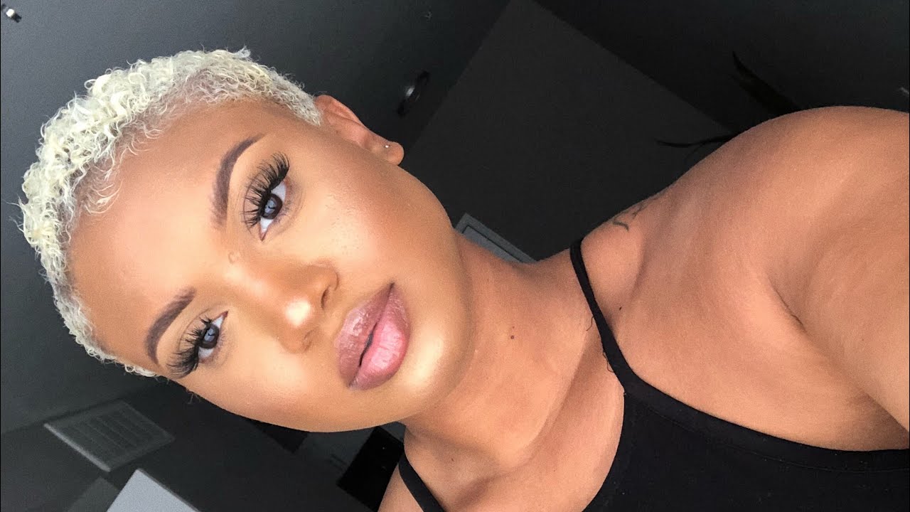 Short Natural Hair | TWA Routine EASY!