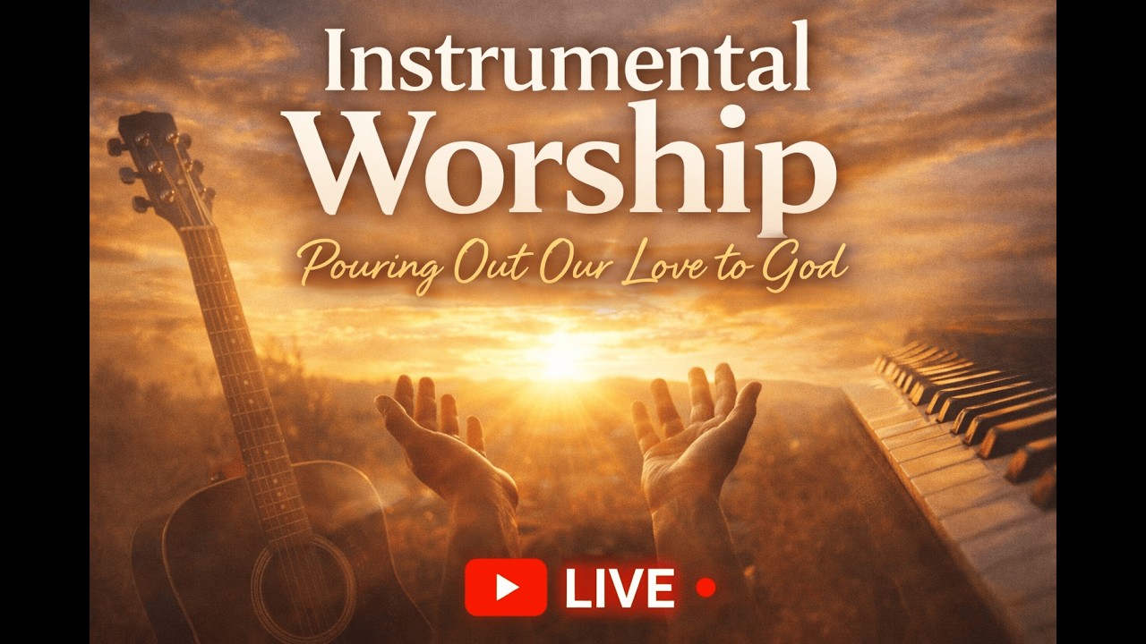 LIVE Instrumental Worship | Pouring Out Our Love to God in Prayer & Adoration