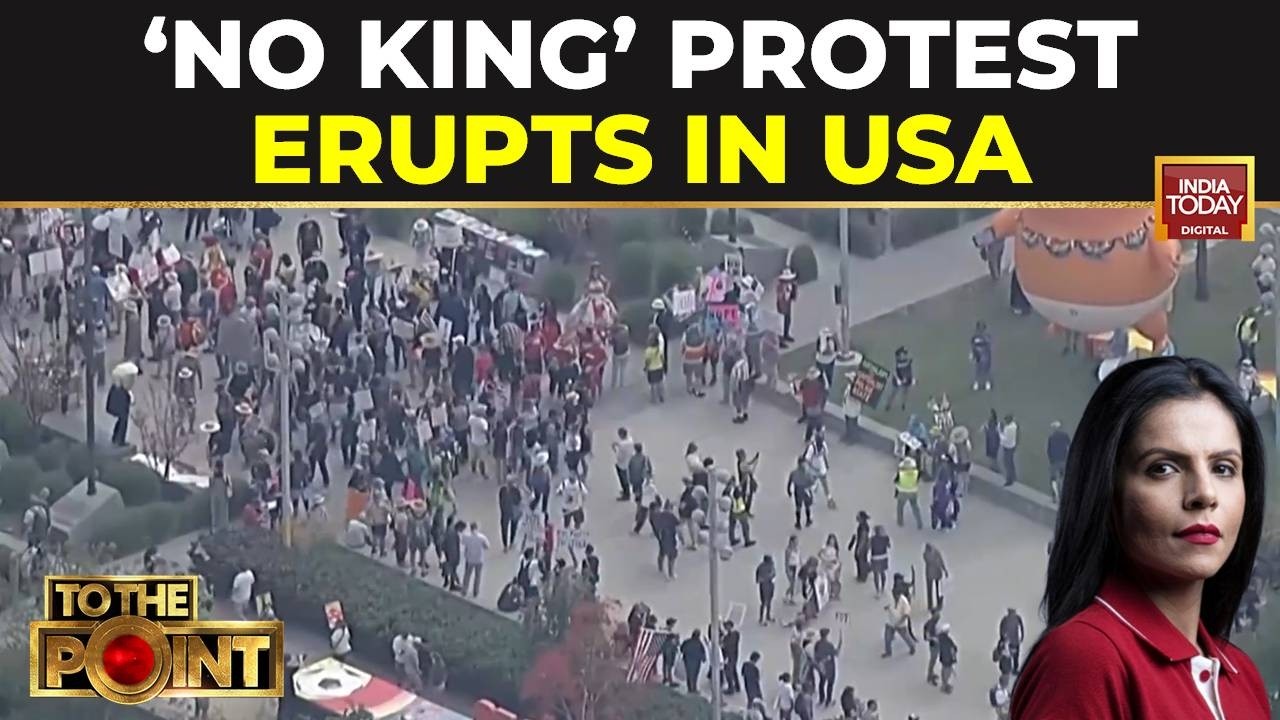 Протест против правления Кинга: 8 миллионов человек по всей территории США вышли на митинги проти...