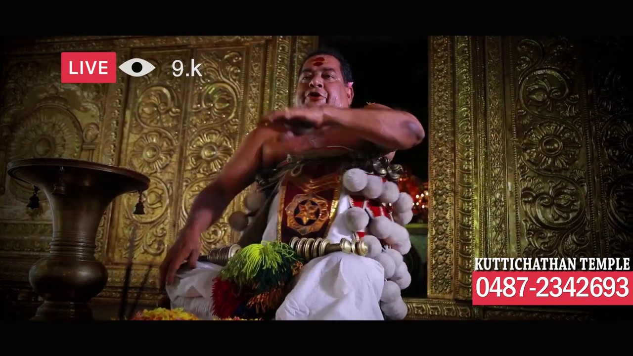 kerala kuttichathan temple live