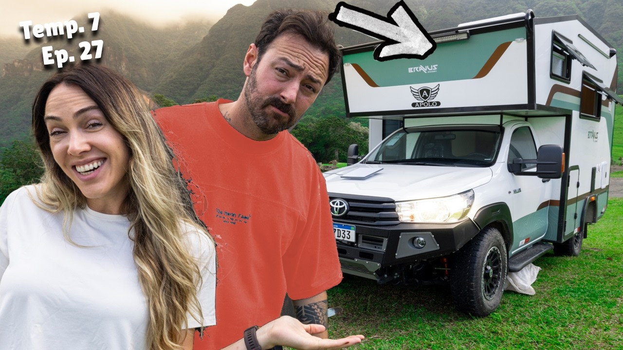 Voltamos para o Brasil e pegamos um novo motorhome (quanto custa?). T7E27
