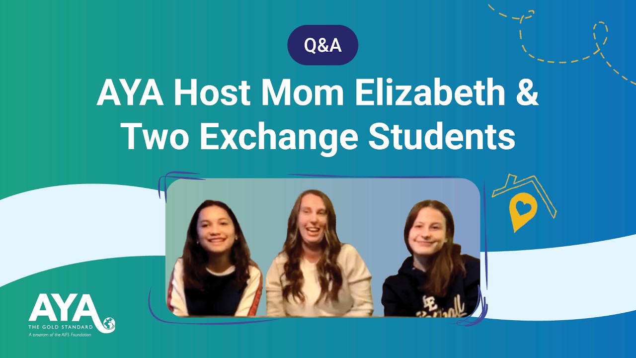 Q&A with AYA Host Mom Elizabeth & Two Exchange Students in Texas