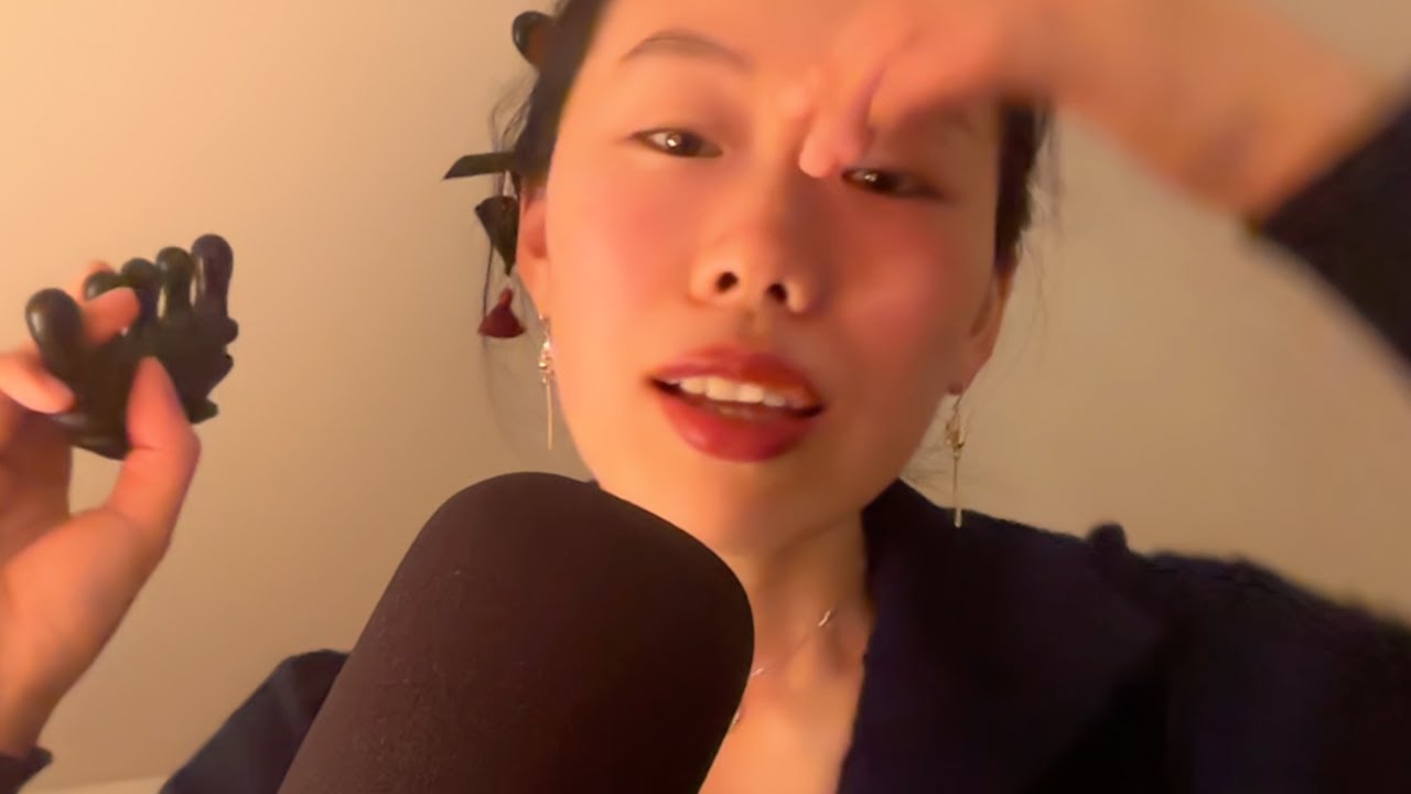 ASMR Close Personal Attention for Your Sleep 👐 Soft Whispers Relaxing Chinese Acupressure Treatment
