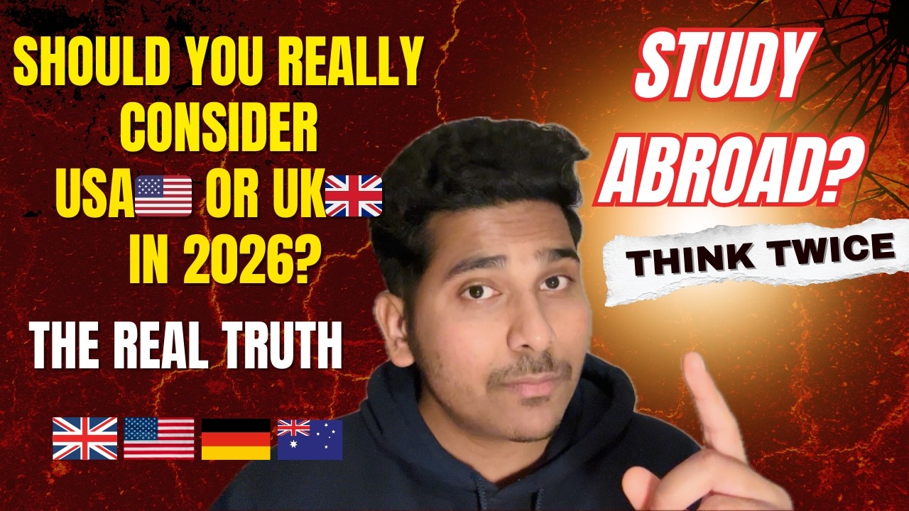 Avoid USA🇺🇸 and UK🇬🇧 in 2026 ❌ Which Country to Consider?🤔