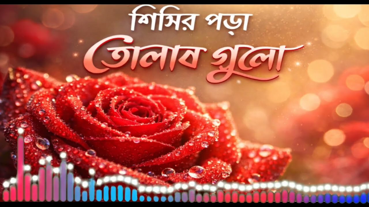 শিশির পড়া গোলাপ গুলো(Shishir porha gulab gulo) মন মাতানো বাংলা গান।। Amar FM.