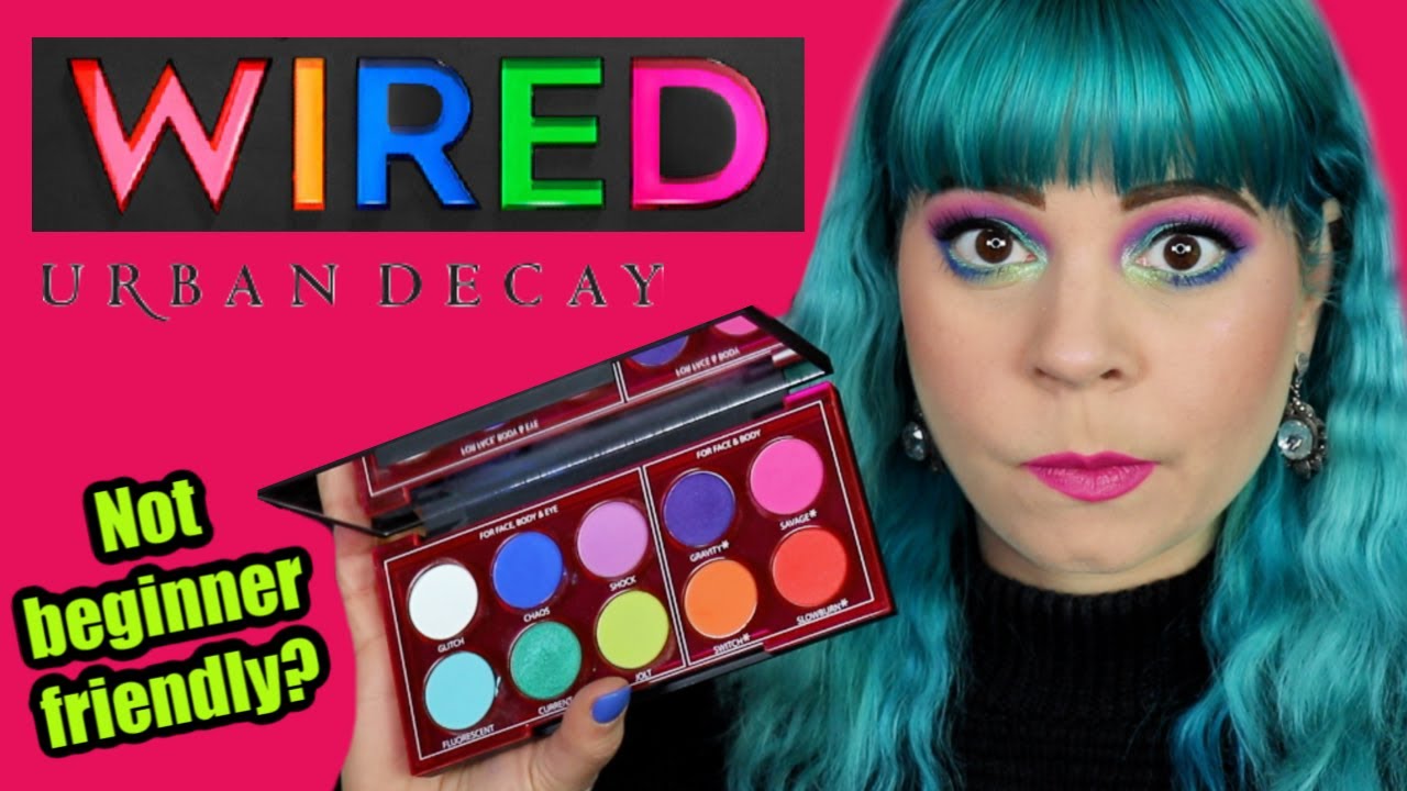 NEW! Urban Decay Wired palette first impression and swatches