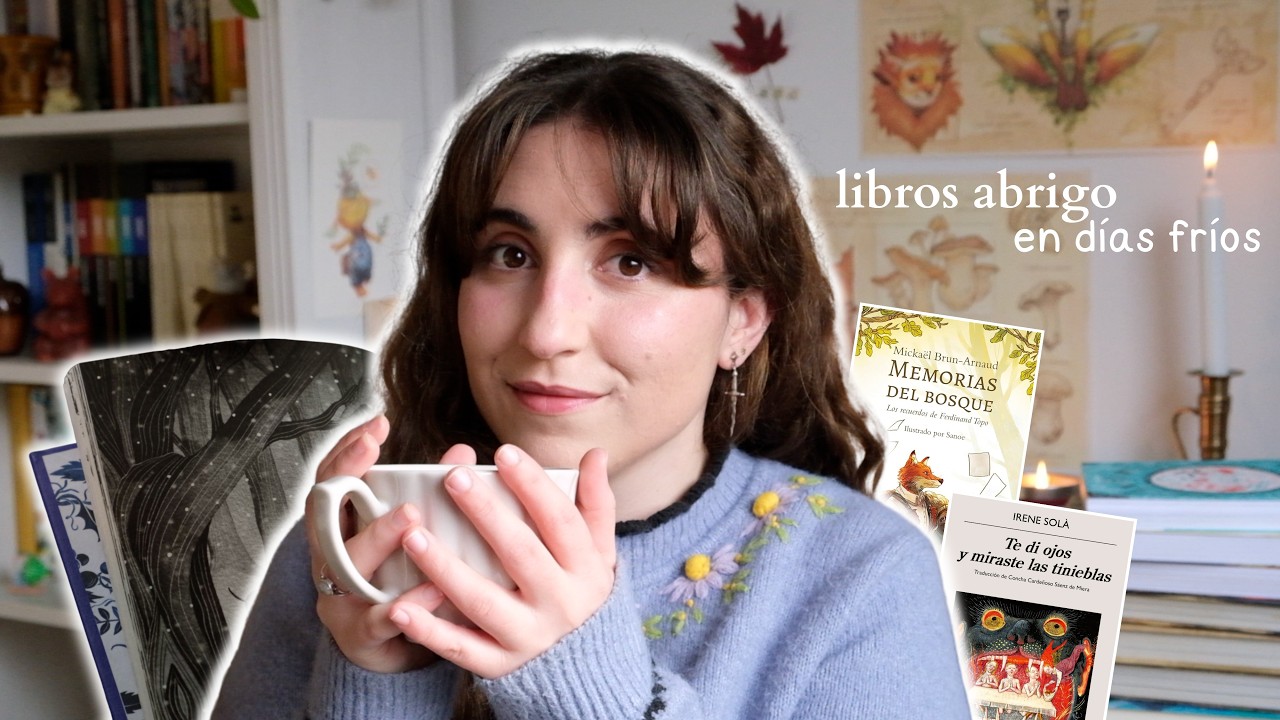 libros que son un abrigo para los días fríos 🧵🌧️