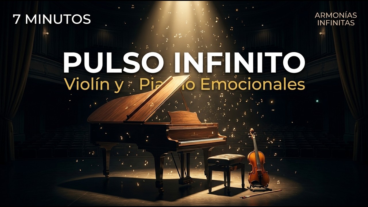 Violín y Piano Emocional para Sanar el Alma | Pulso Infinito | 7 Minutos