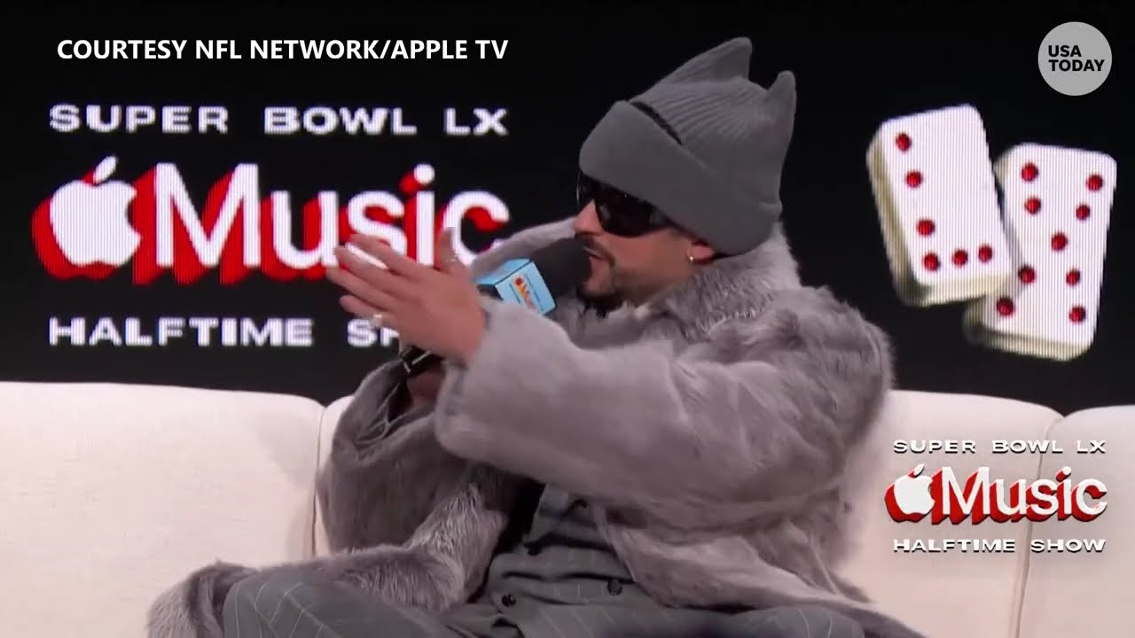 Will the Super Bowl Halftime show have any surprises? Bad Bunny plays coy ahead of performance