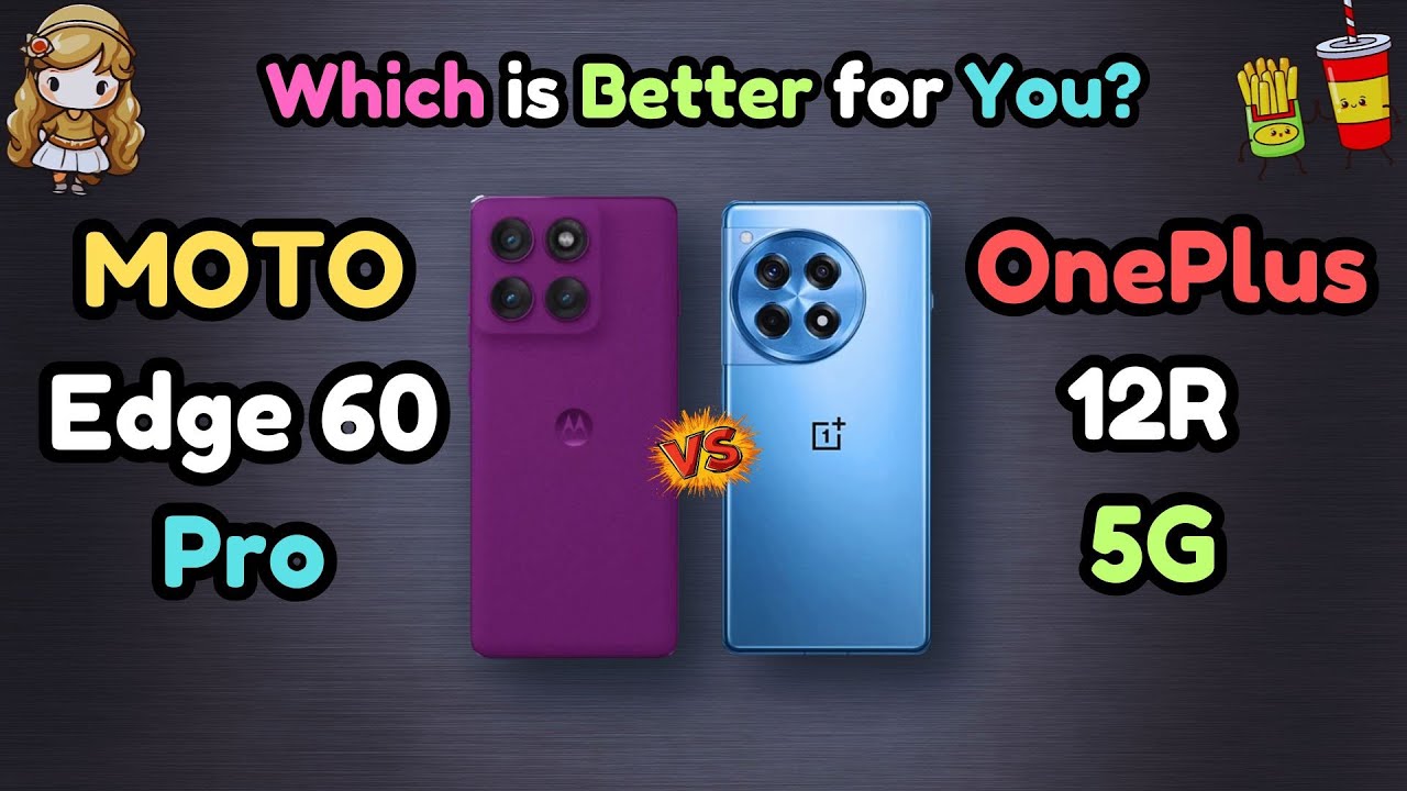 Motorola Edge 60 Pro Vs OnePlus 12R | Latest Launch Vs Old OnePlus | Which Perform Much Better |